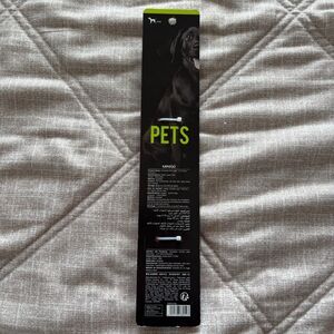 NWT MINISO Rainbow Pet Leash Dog Walking Lead Colorful Stripe Size Medium 59"